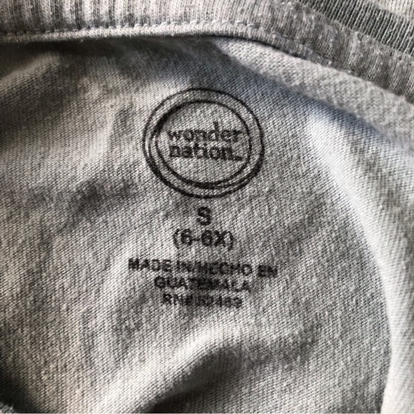 Wonder Nation Sage Green short sleeve tee in size S(6-6X) - Picture 3 of 7